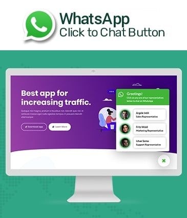 Complemento de conectar whatsapp para wordpress media 1