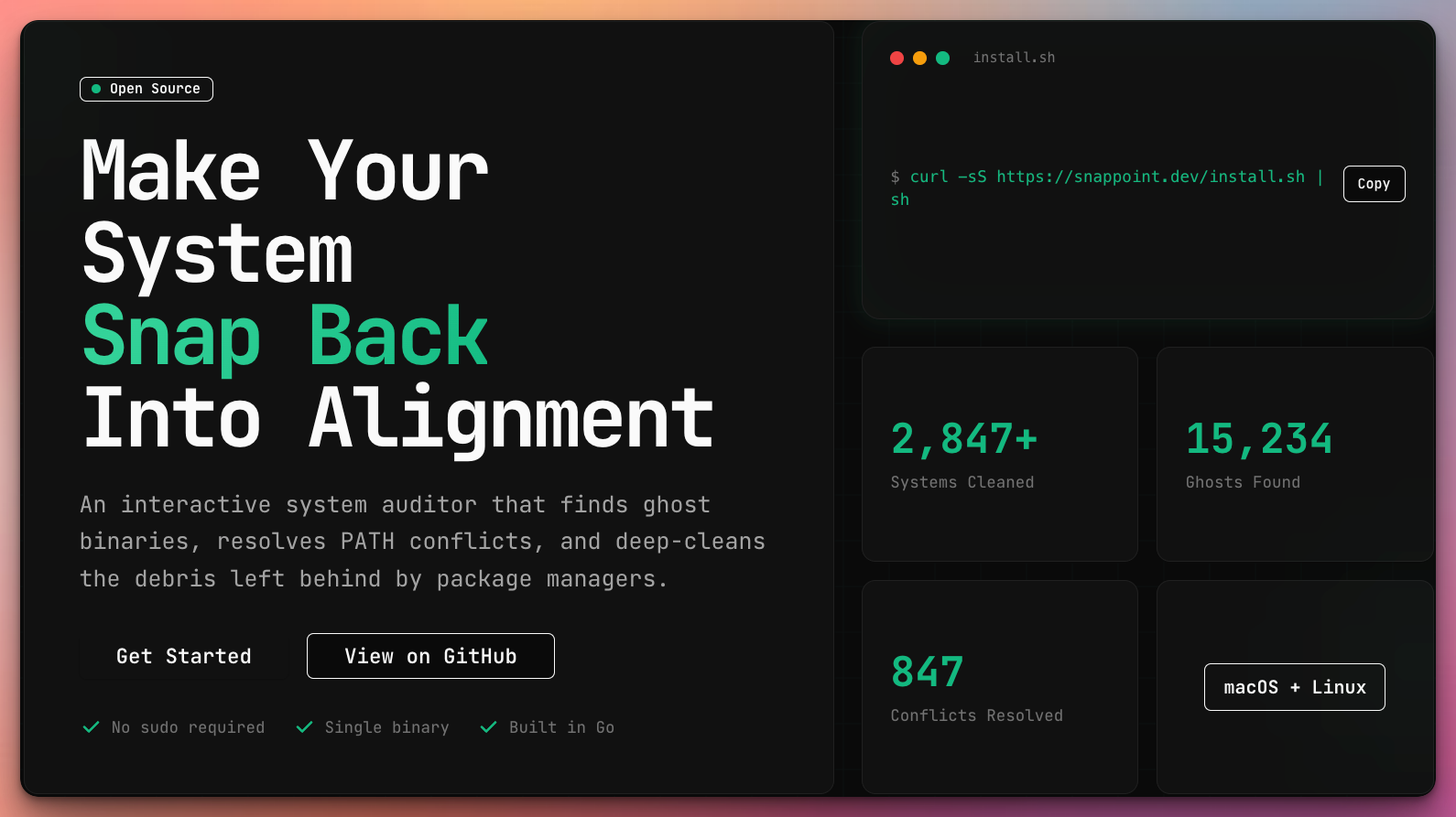 SnapPoint screenshot