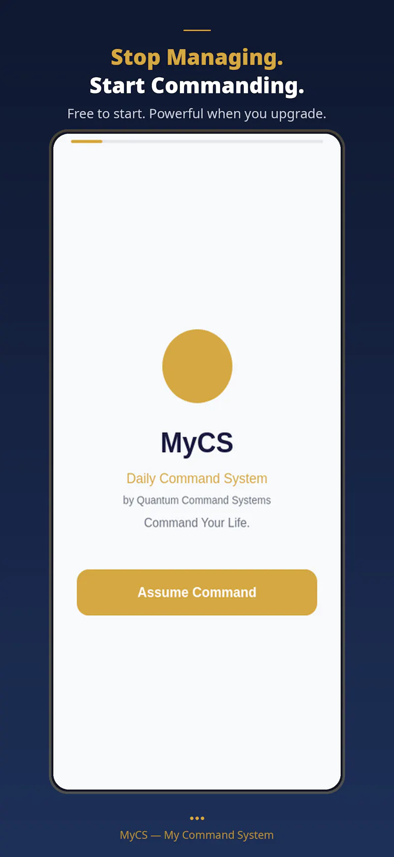 Take Command of Your Life screenshot 2