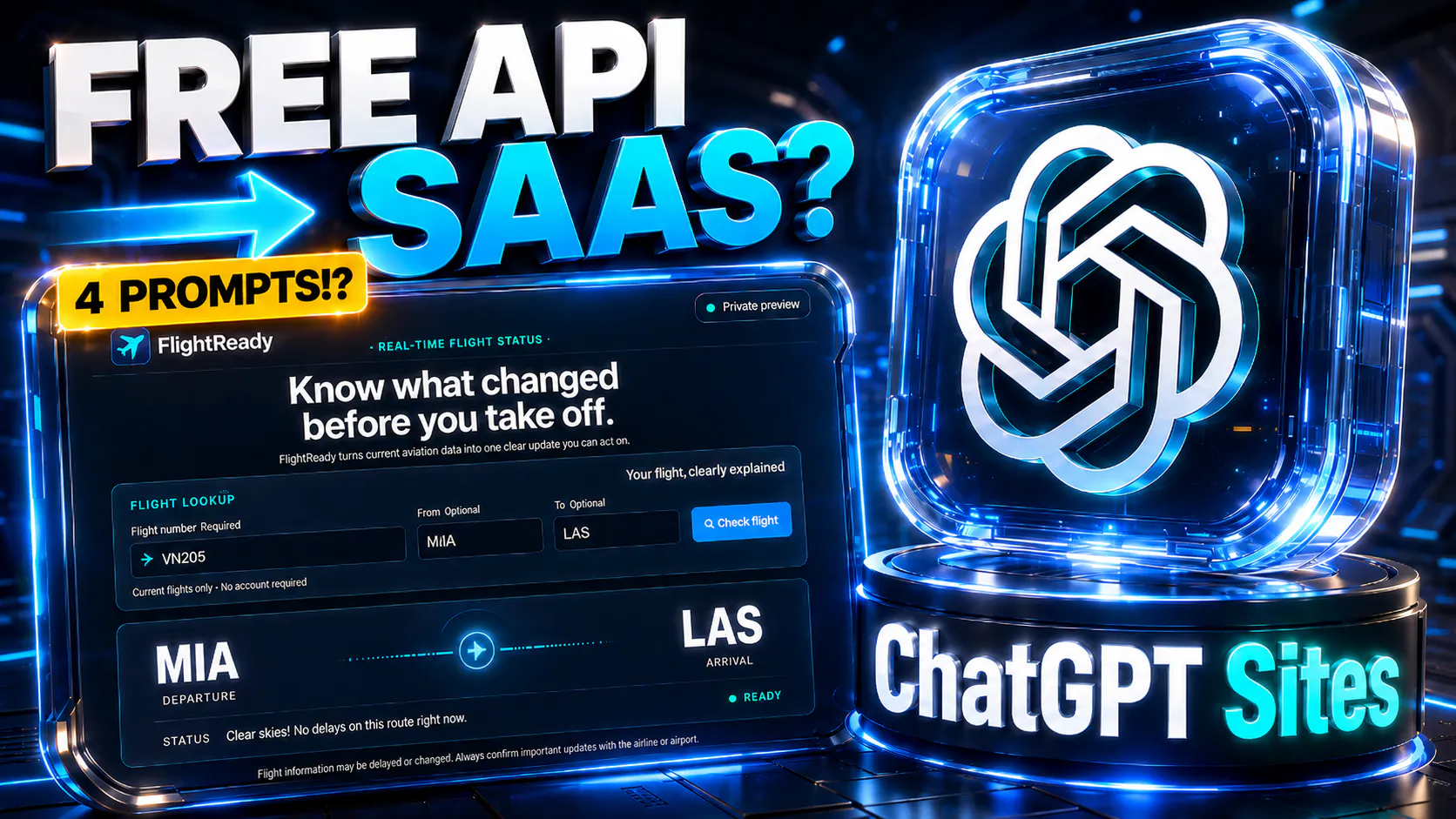 ChatGPT Sites Built My Mini SaaS logo