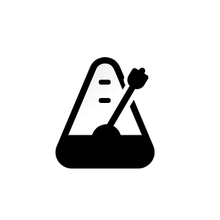 Tempo Metronome - Product Hunt launch logo and brand identity