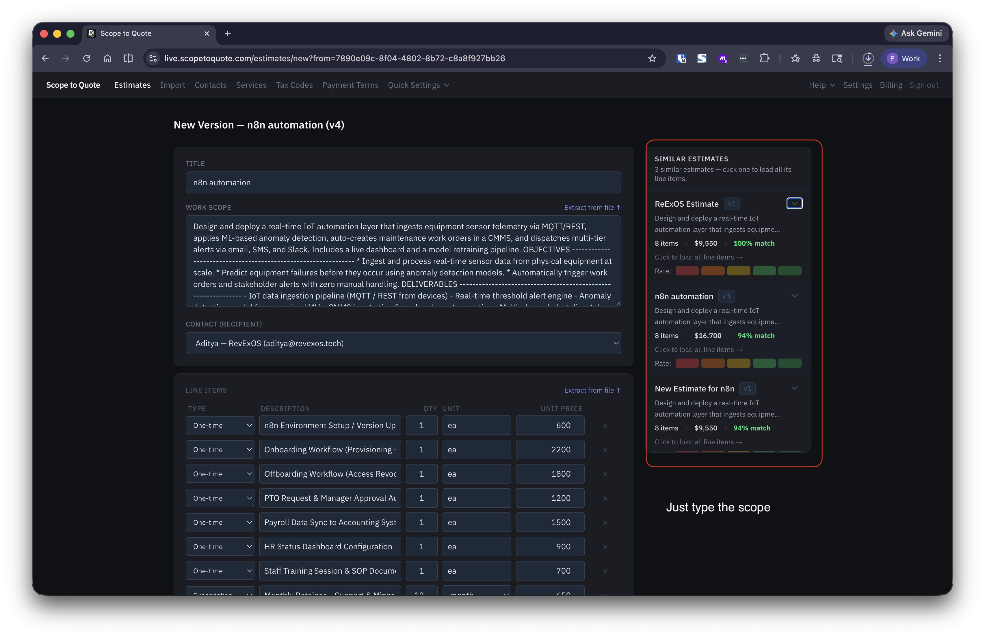 ScopeToQuote gallery image