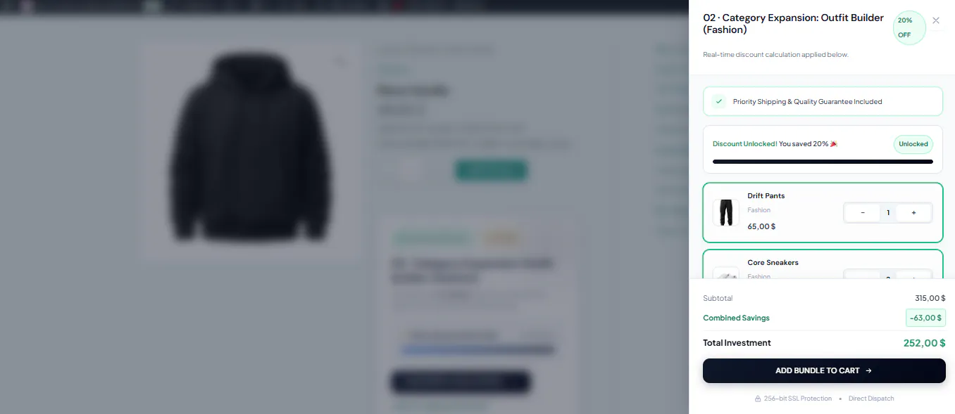Dynamic Product Bundler Pro gallery image