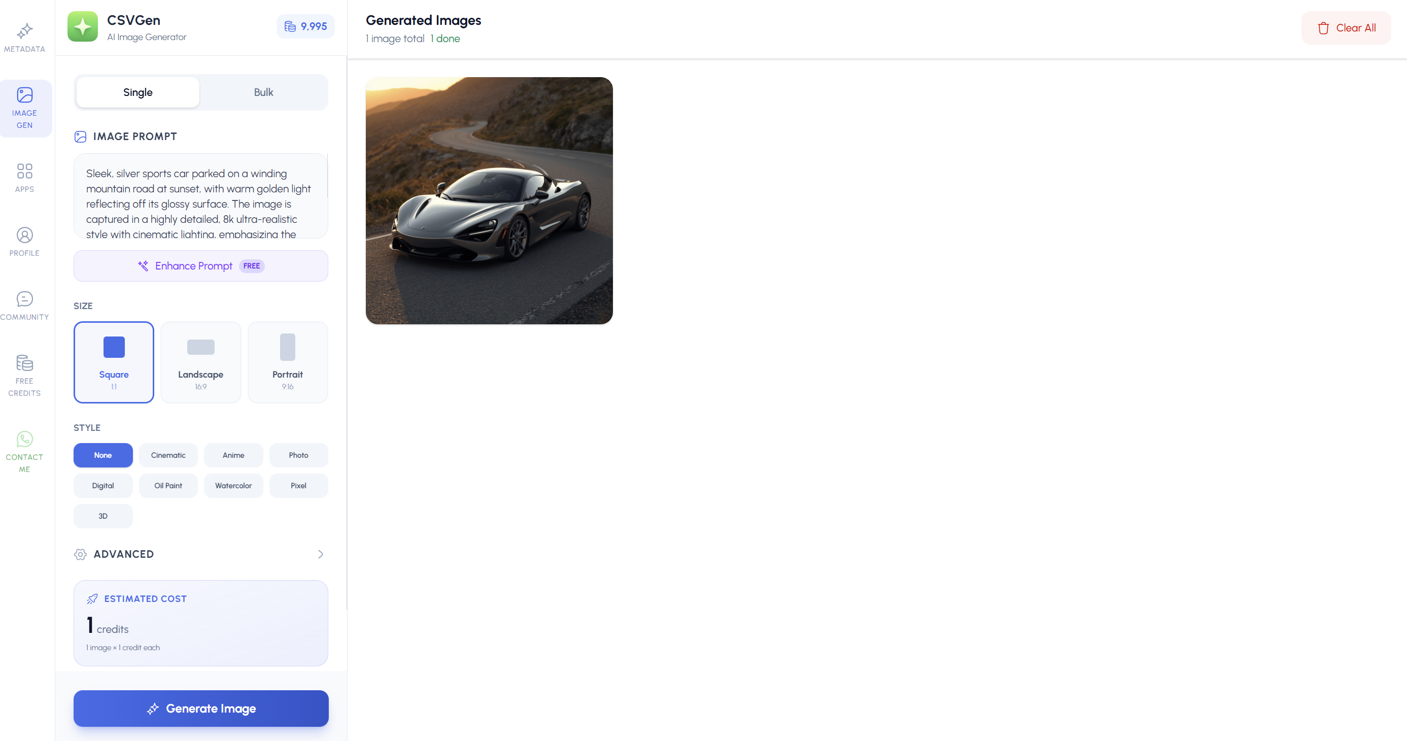 CSVGen gallery image