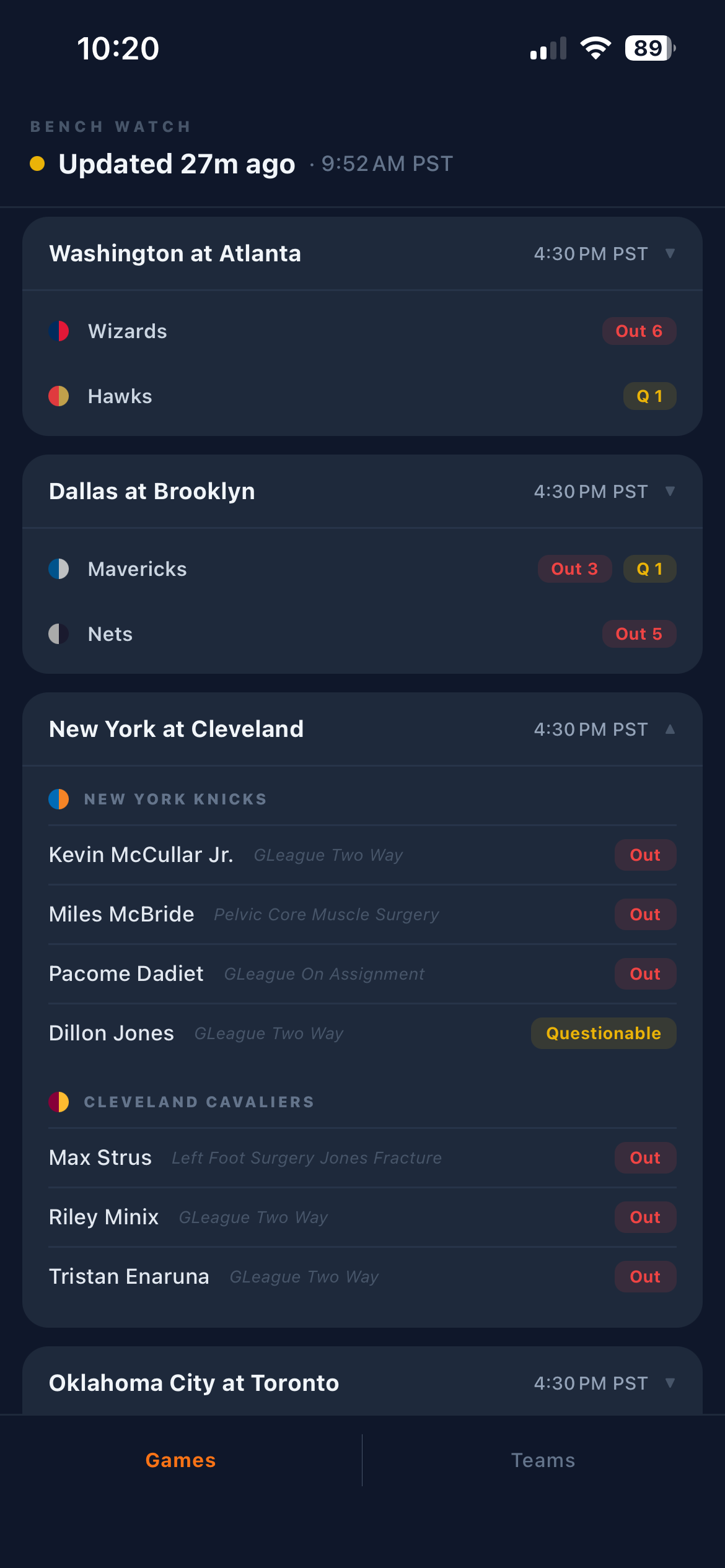 BenchWatch gallery image