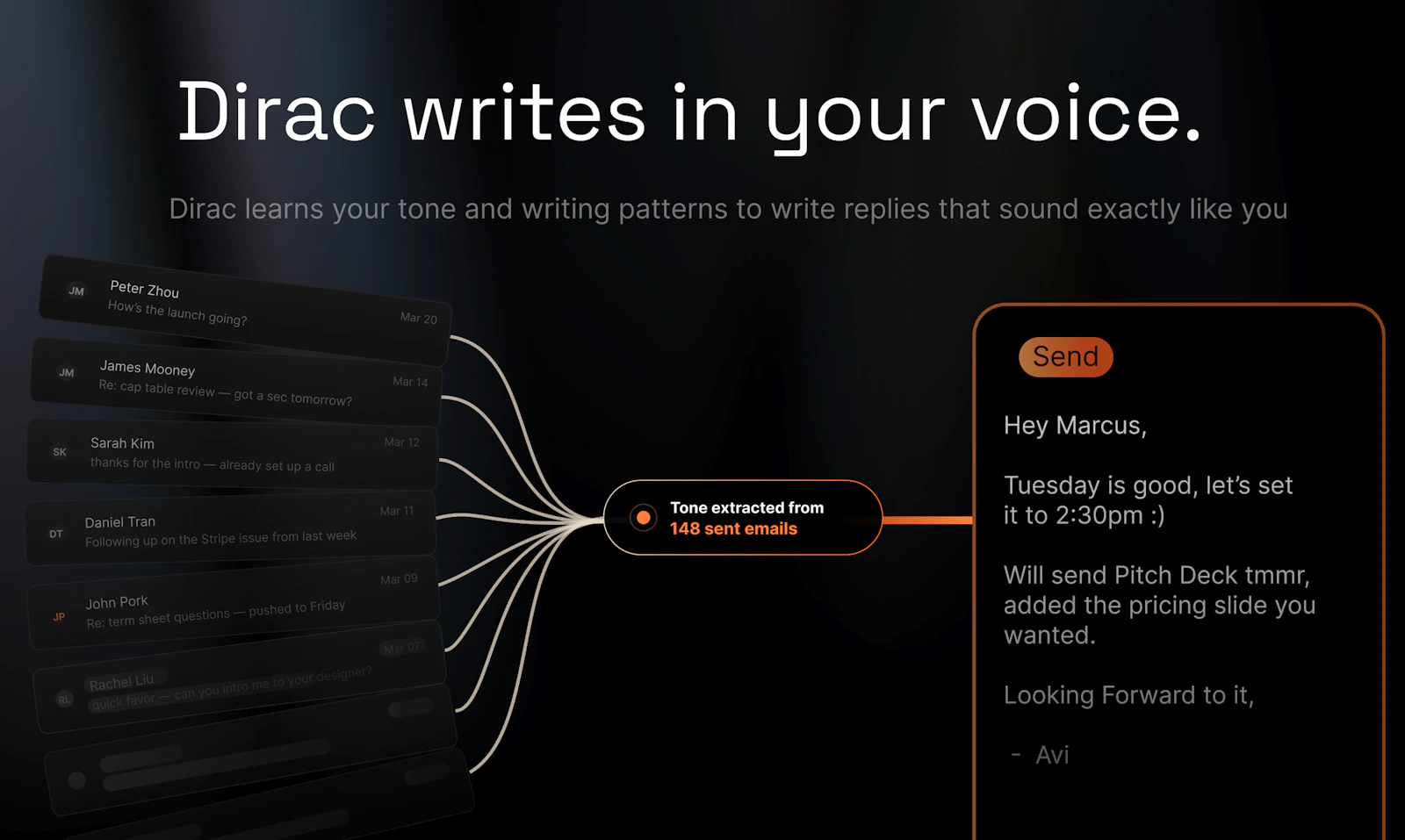 Dirac screenshot 4