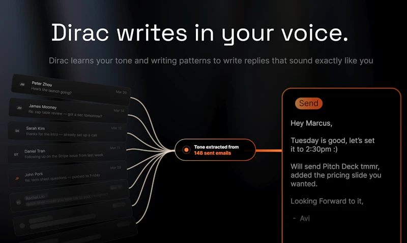Dirac screenshot 4