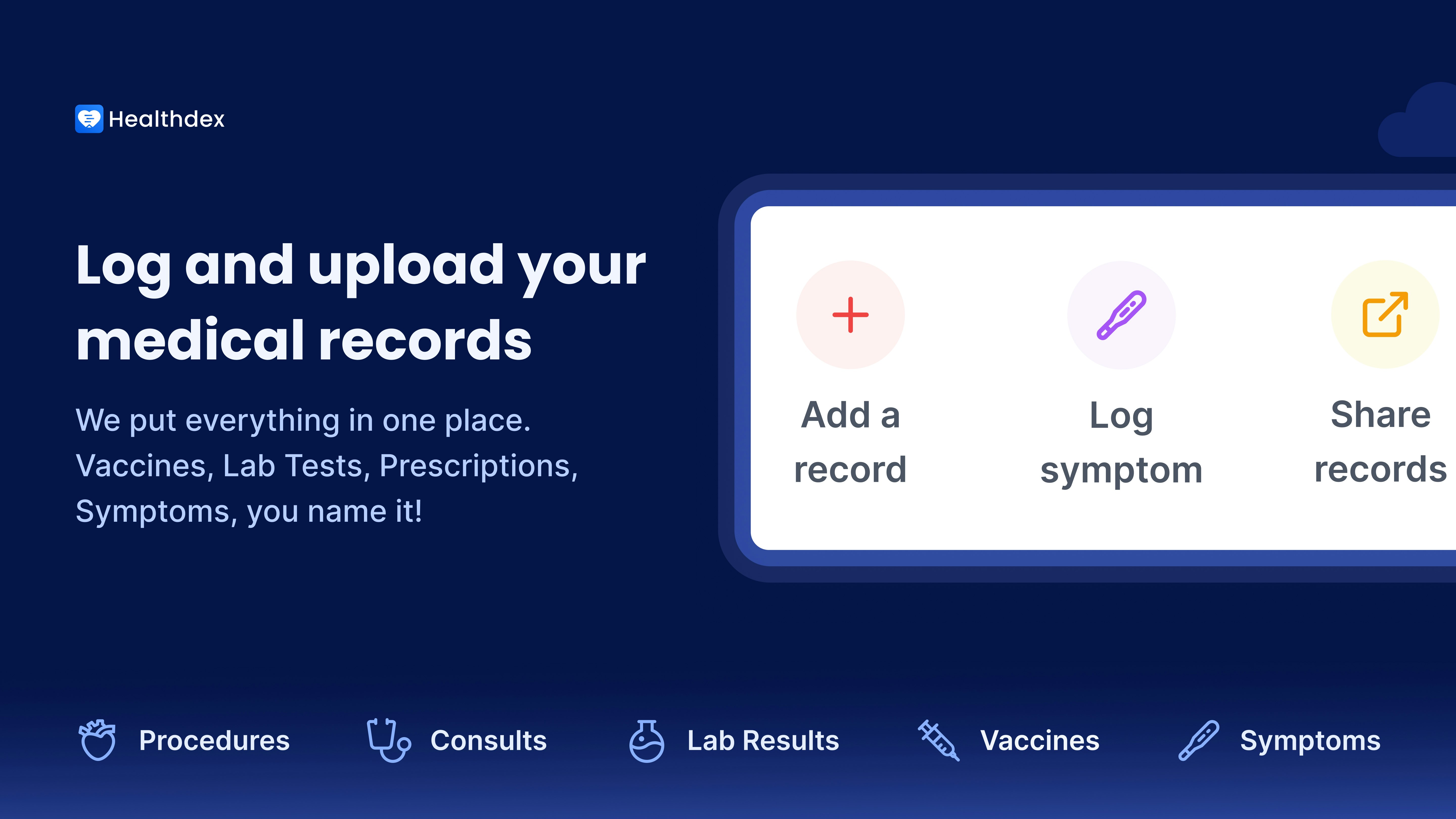 Healthdex - All Health Data in One Place gallery image