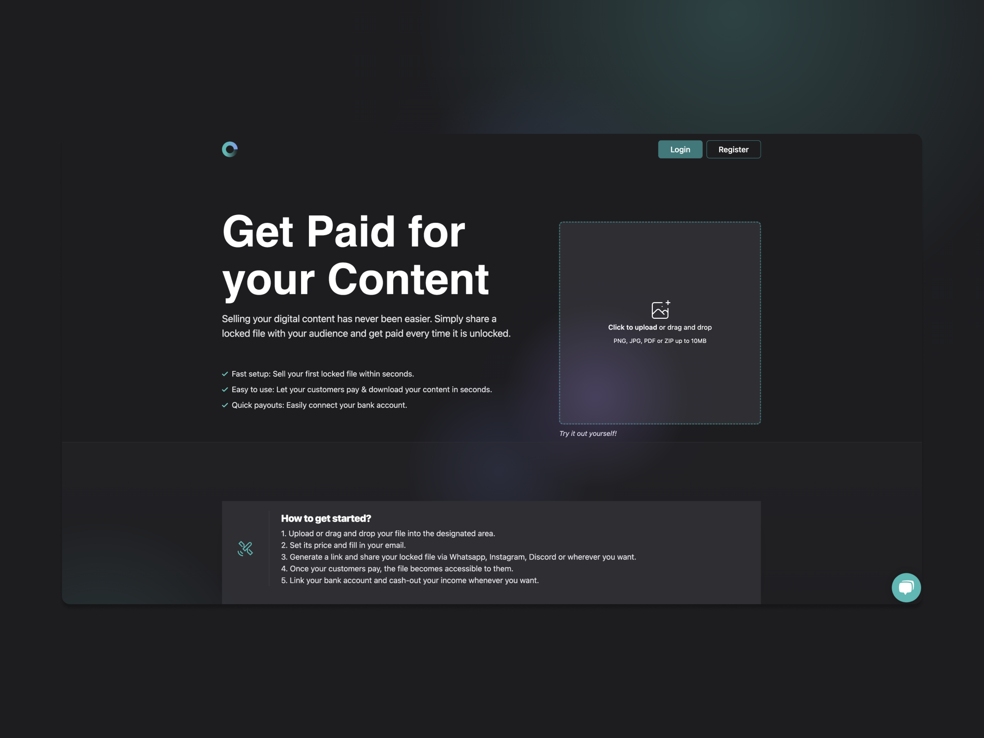 Unlock.pics - 파일에 대한 간단한 Paywall을 만듭니다 미디어 2