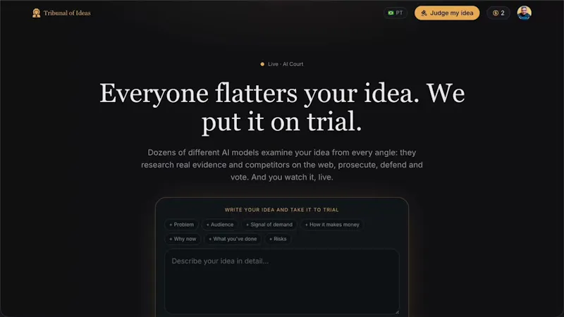 Tribunal of Ideas screenshot 1 (video preview)