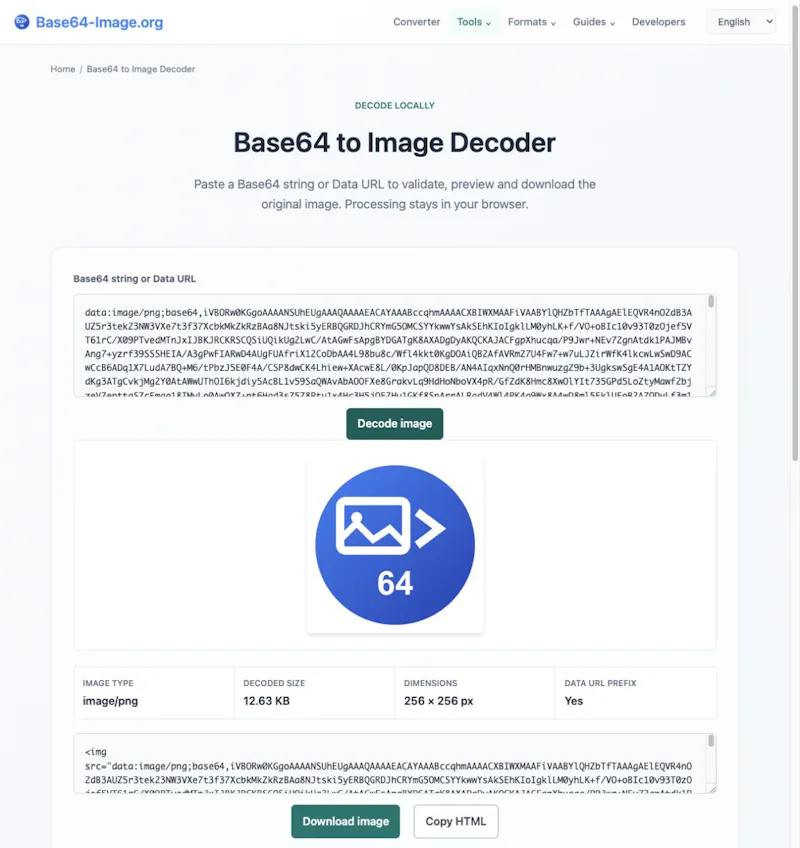 Base64-Image.org screenshot 4