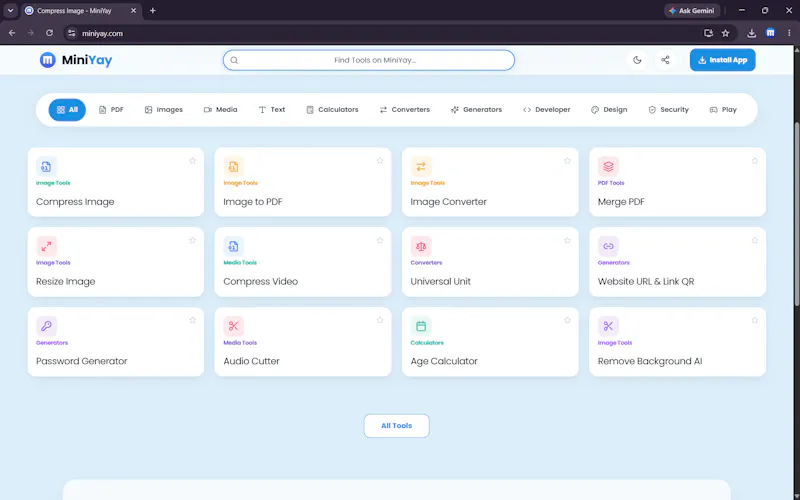 MiniYay screenshot 2