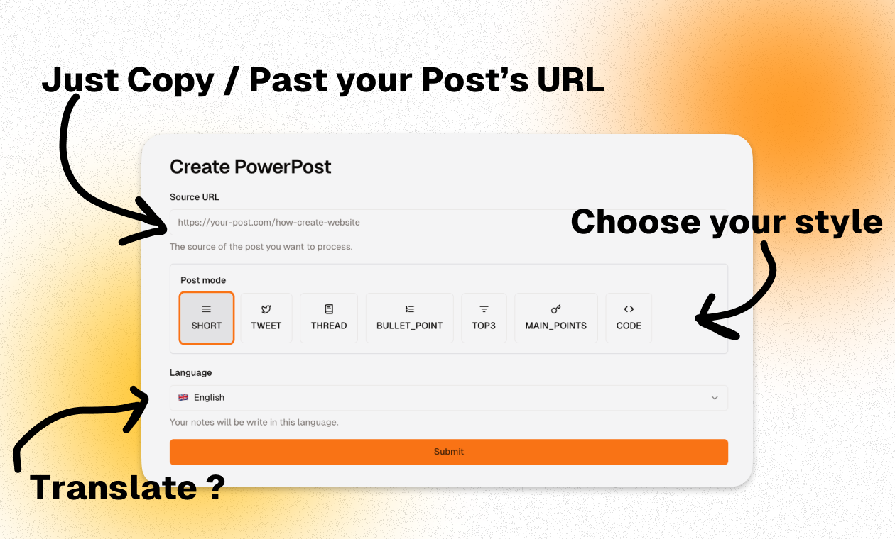 startuptile PowerPost-Read post in minutes not hours