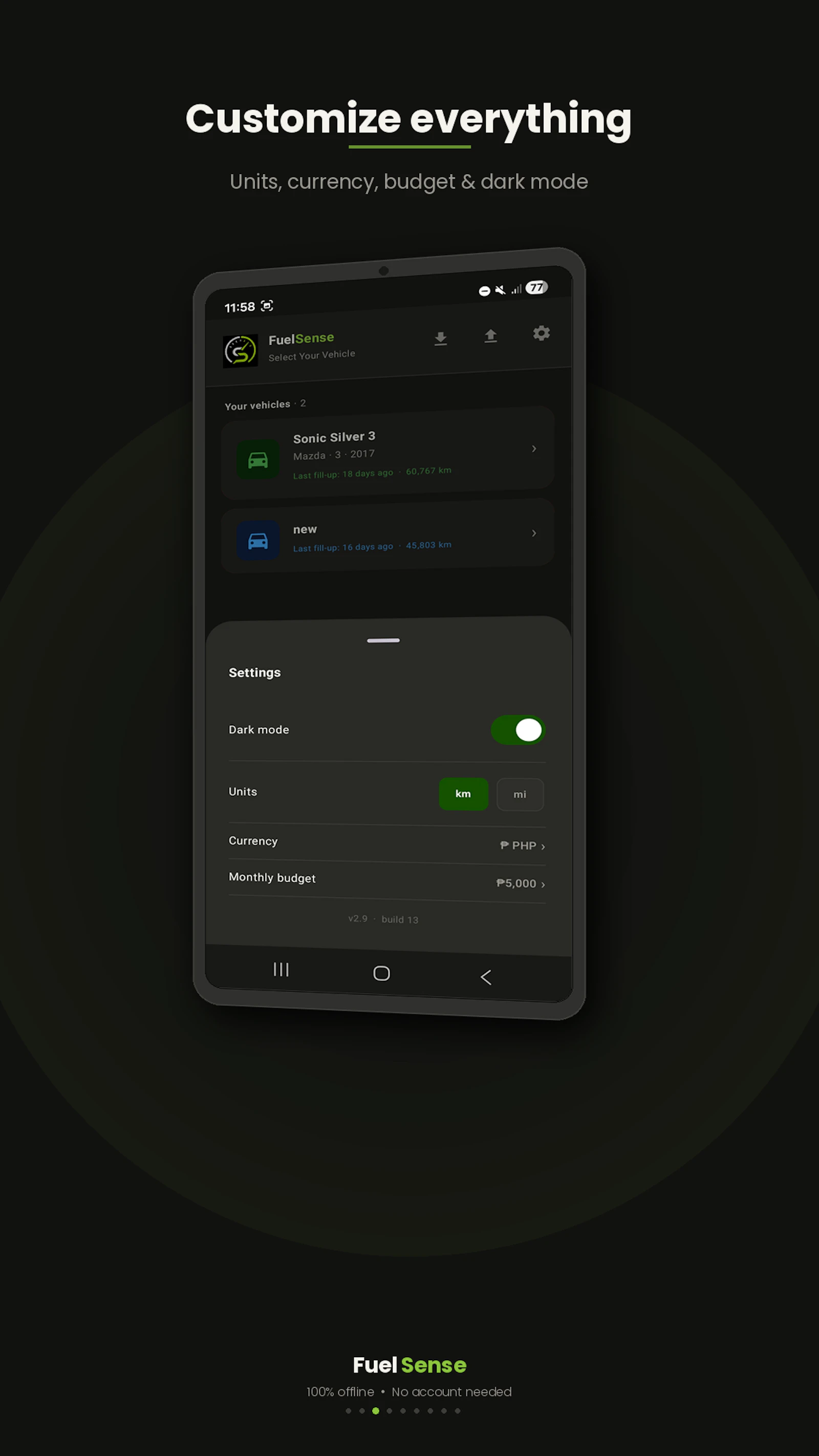 FuelSense screenshot 9