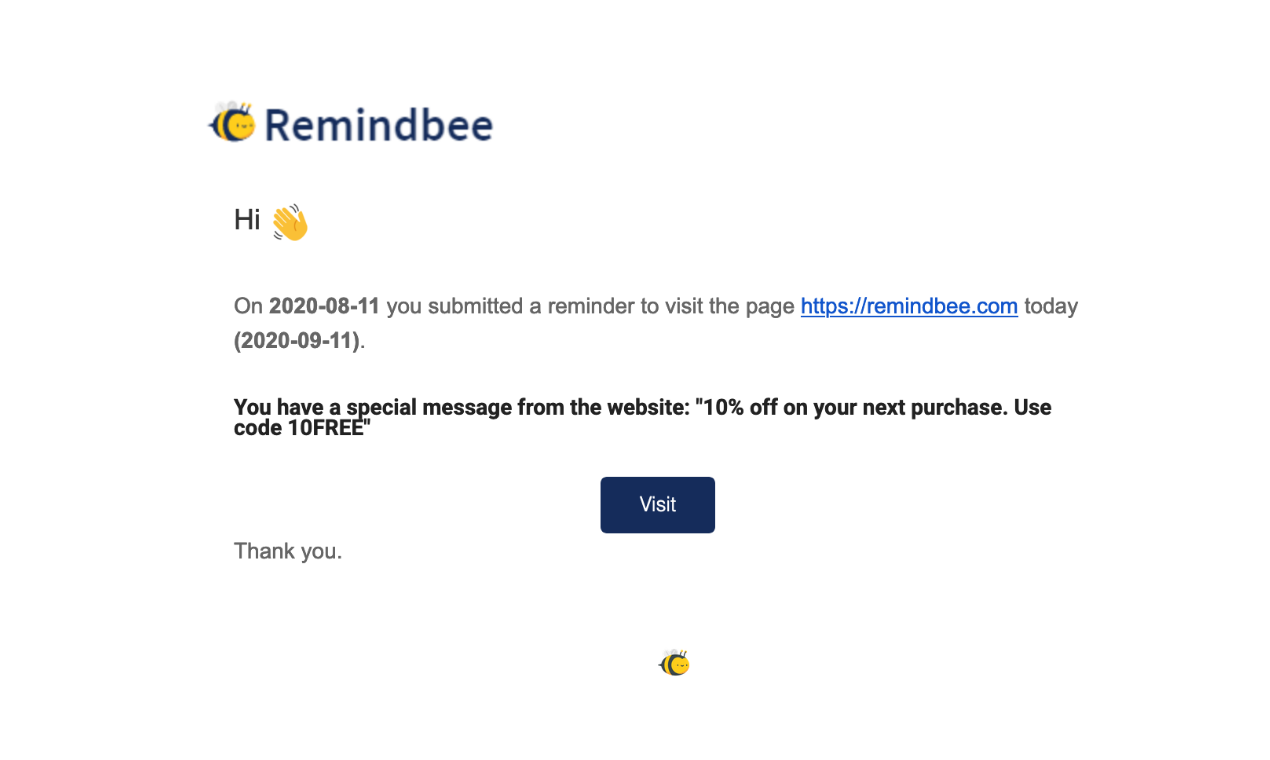 Remindbee gallery image