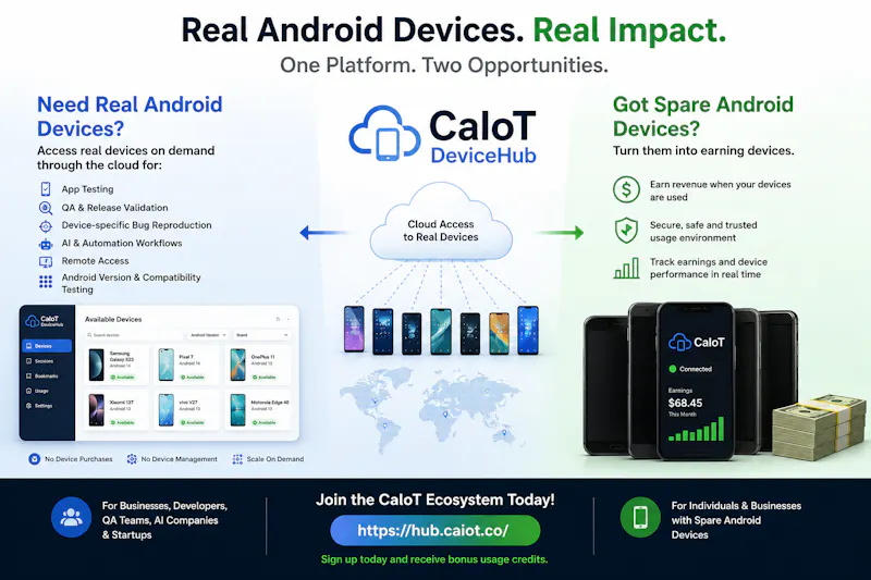 CaIoT DeviceHub screenshot 1