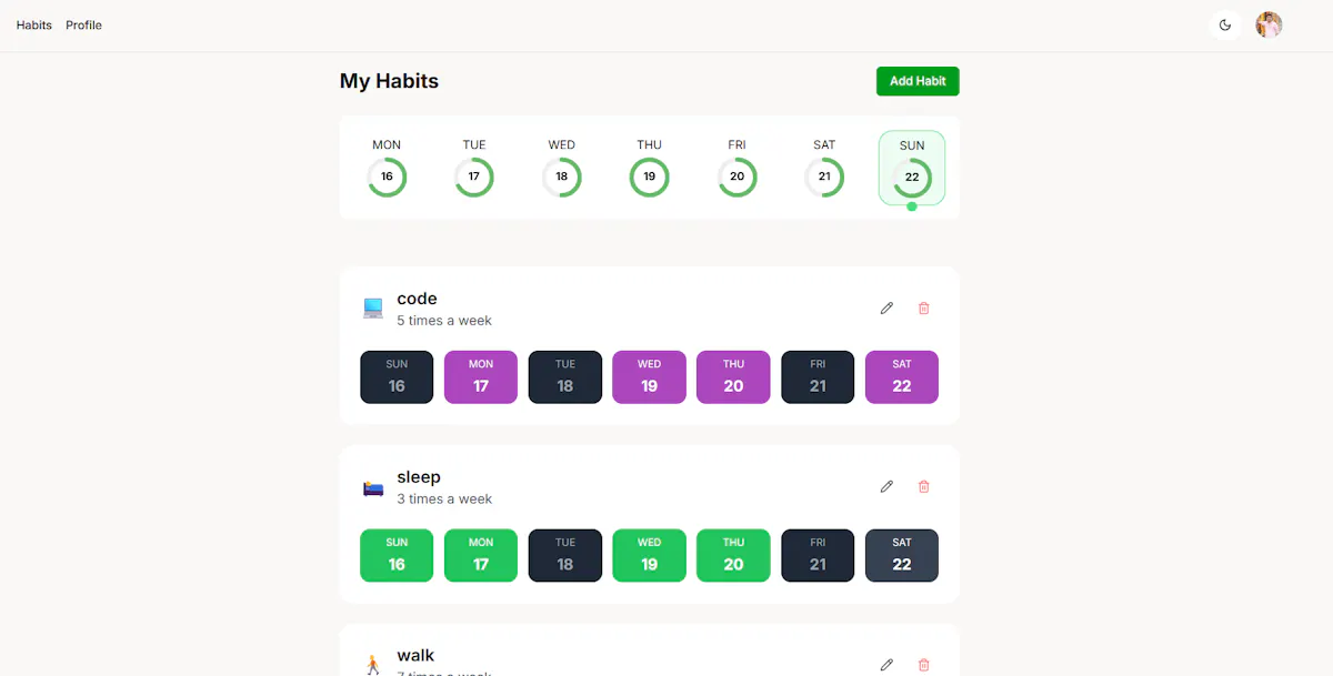 Habit Pulse