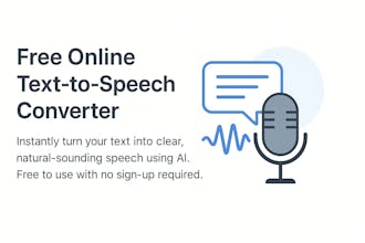 Free Text-to-Speech Converter gallery image