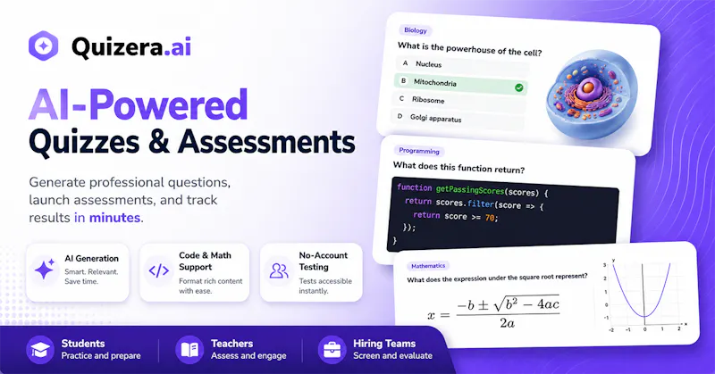 Quizera screenshot 1