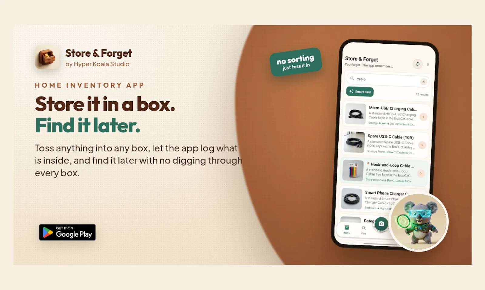Store & Forget screenshot 3