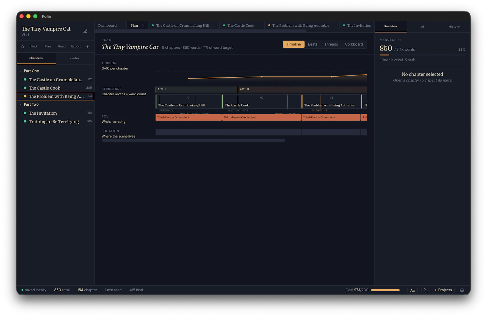 Folio Dark Muse screenshot 4