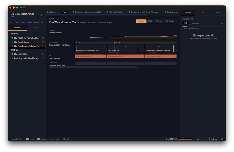 Folio Dark Muse screenshot 4