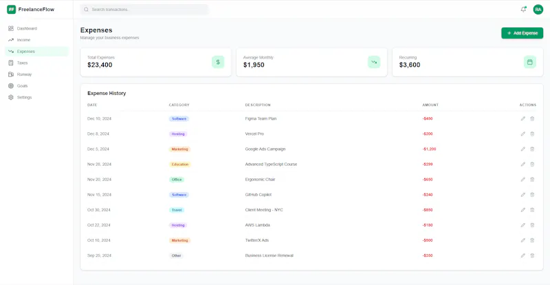 FreelanceFlow screenshot 7