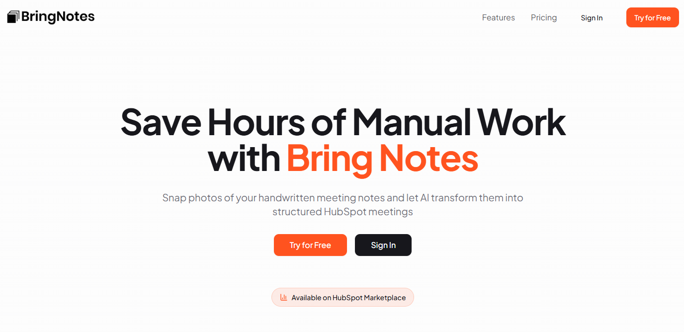 BringNotes gallery image