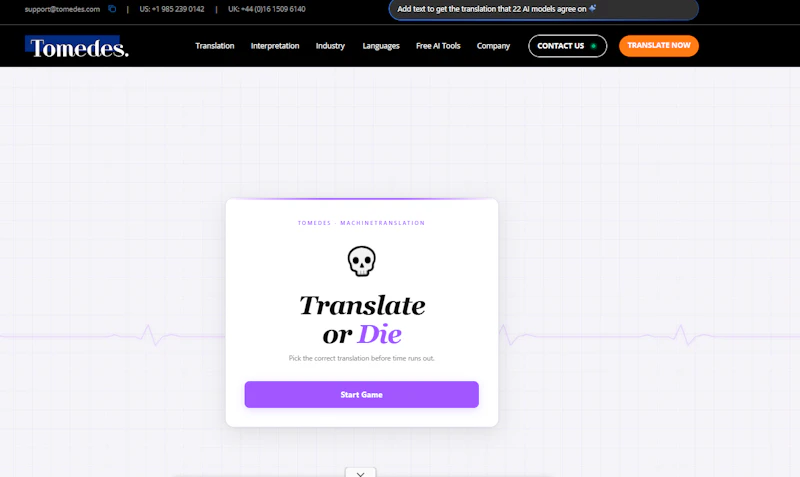Translate or Die screenshot 1