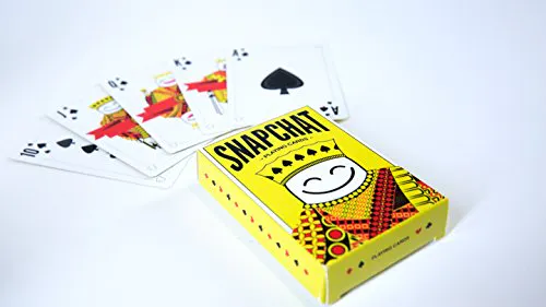 Snapchat Playing Cards
