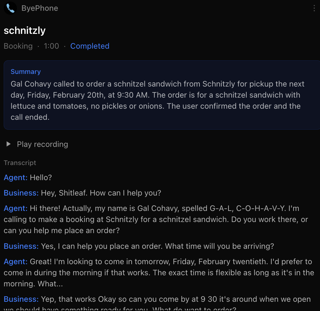 ByePhone gallery image