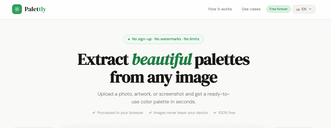 Palettly gallery image