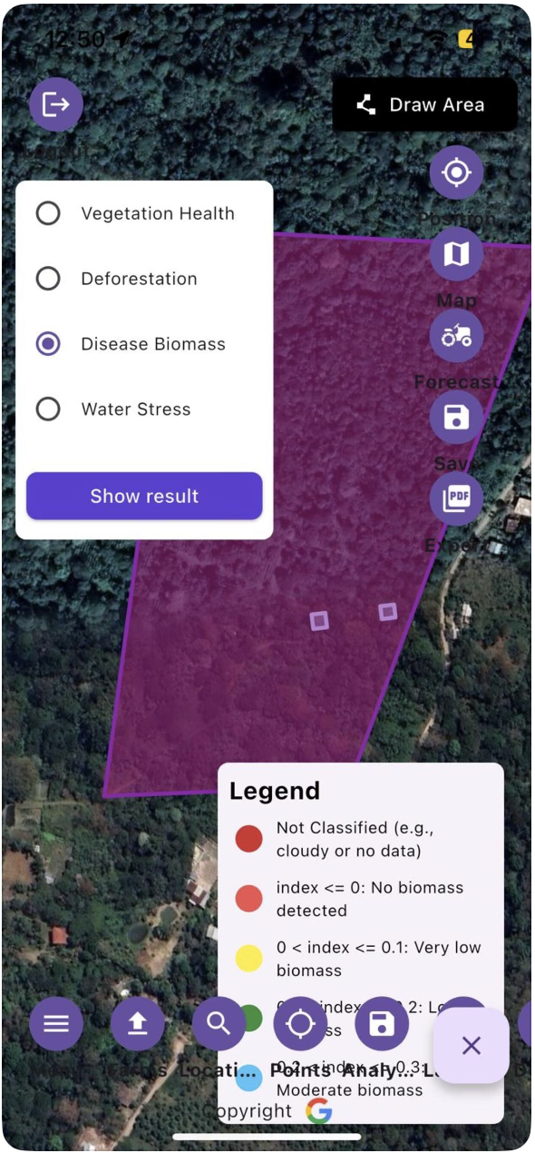 AgriSense Field - Main product screenshot demonstrating key features and user interface