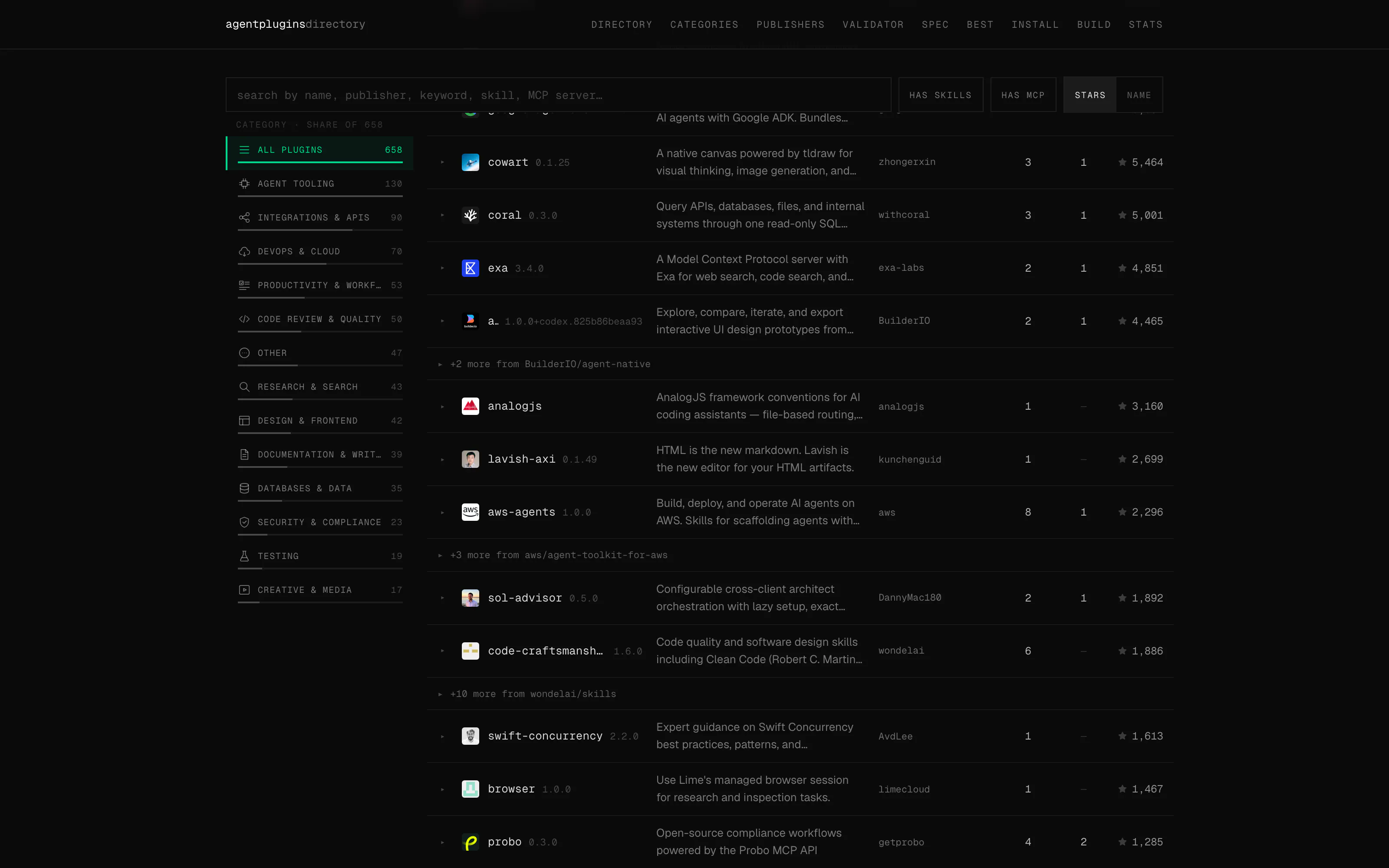 Agent Plugins Directory gallery image