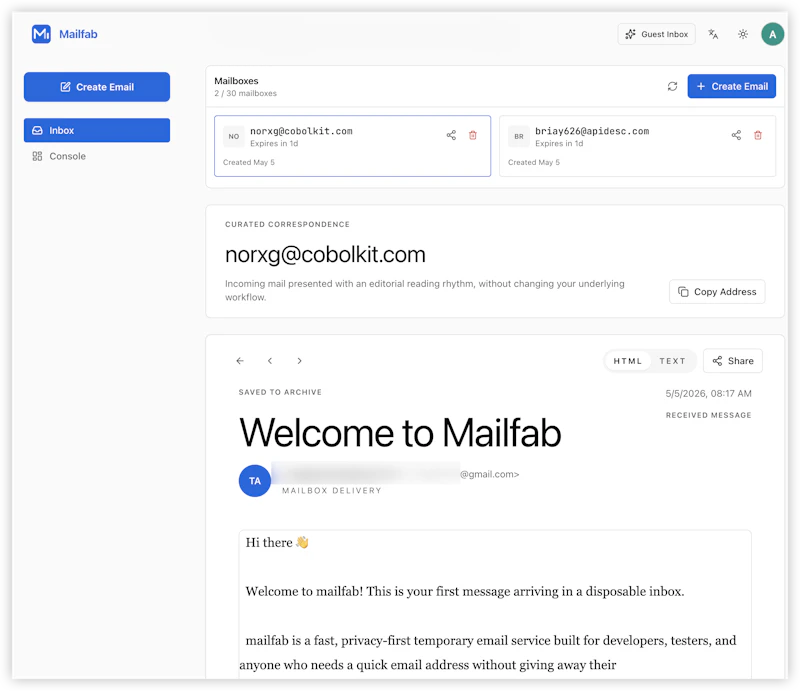 mailfab screenshot 3