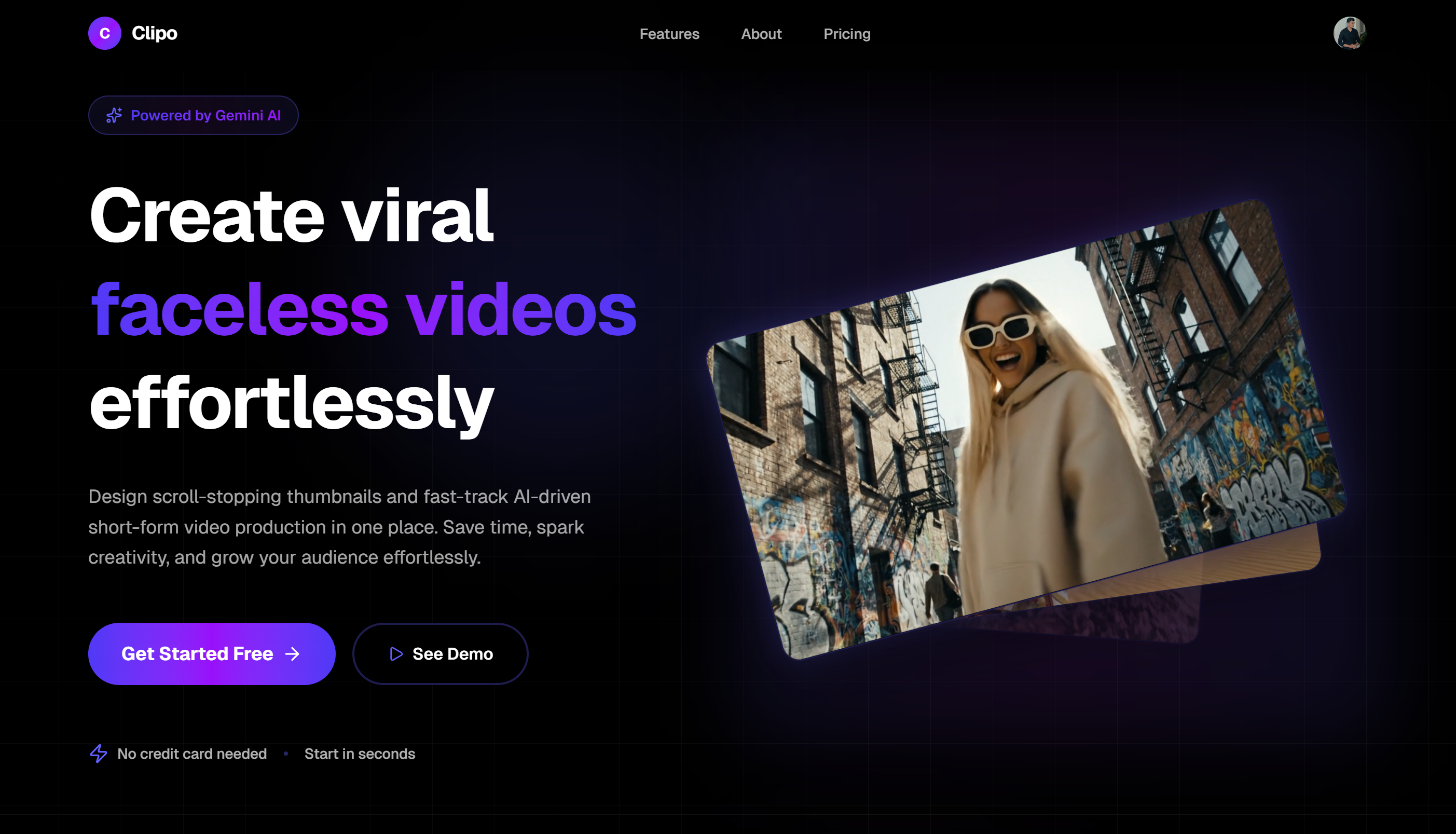 Clipo AI logo - Product Hunt launch