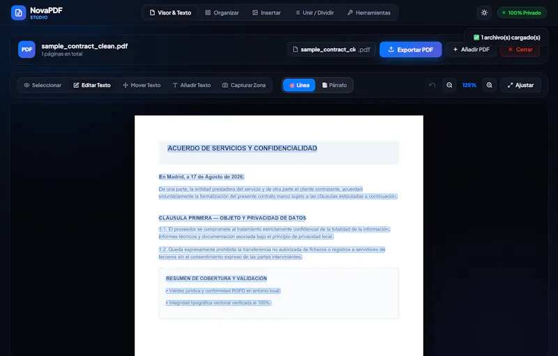 NovaPDF Studio screenshot 1