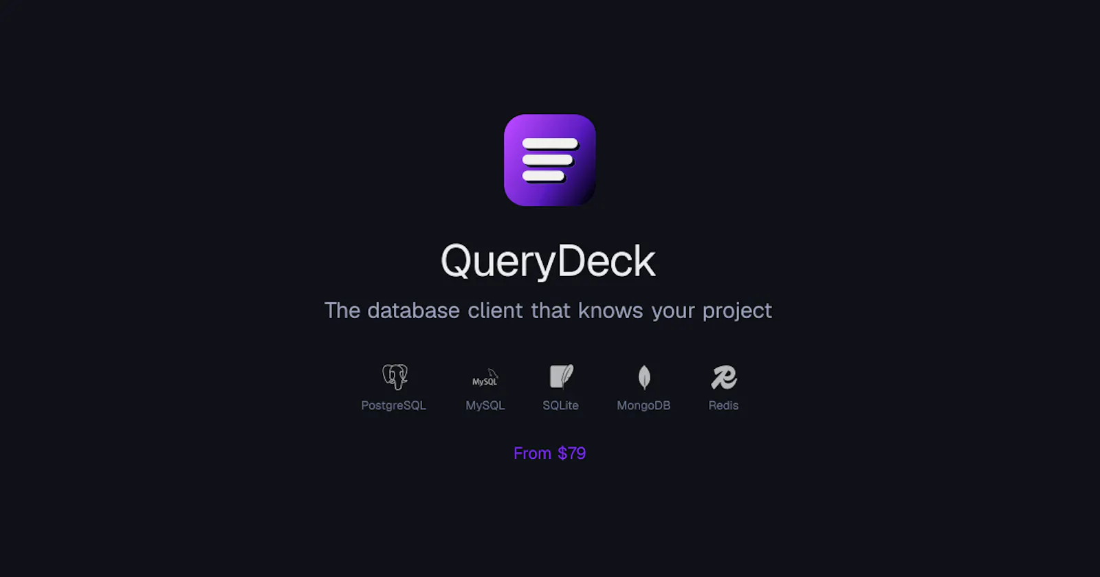 QueryDeck screenshot 1