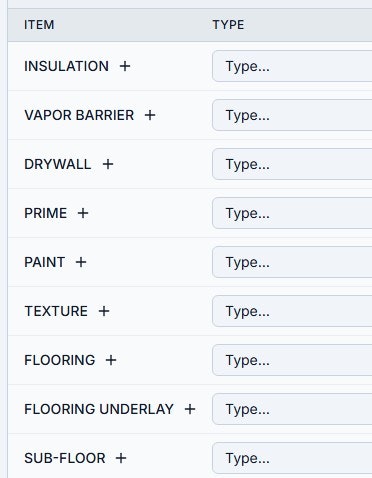 Water/Fire Restoration Scope Builder gallery image