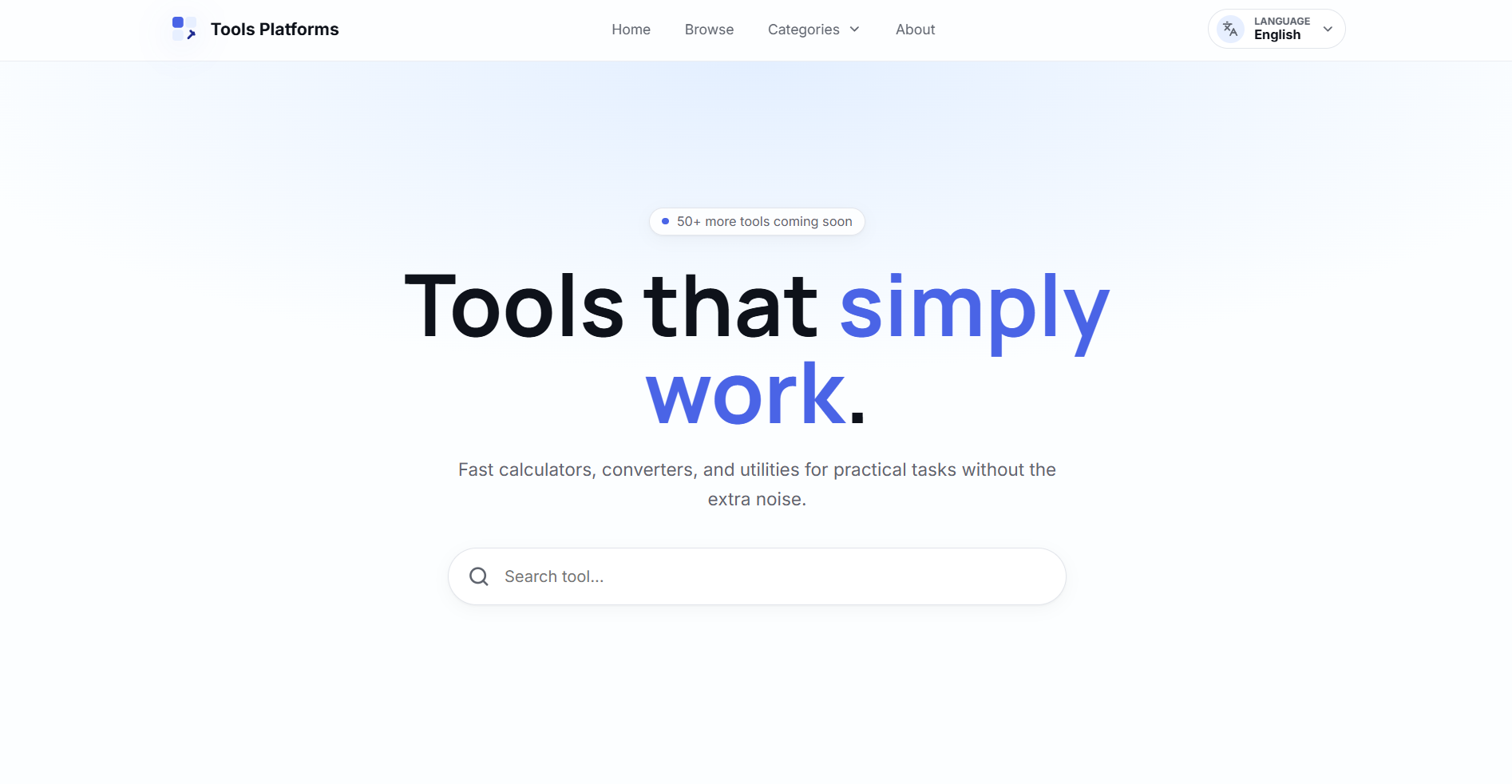 Tools Platforms gallery image