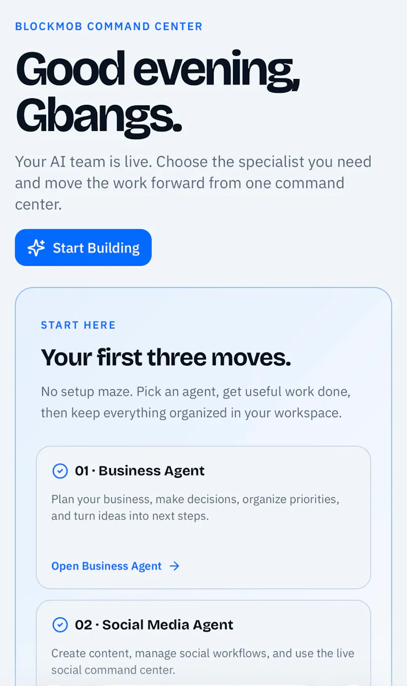 BlockMob AI screenshot 1