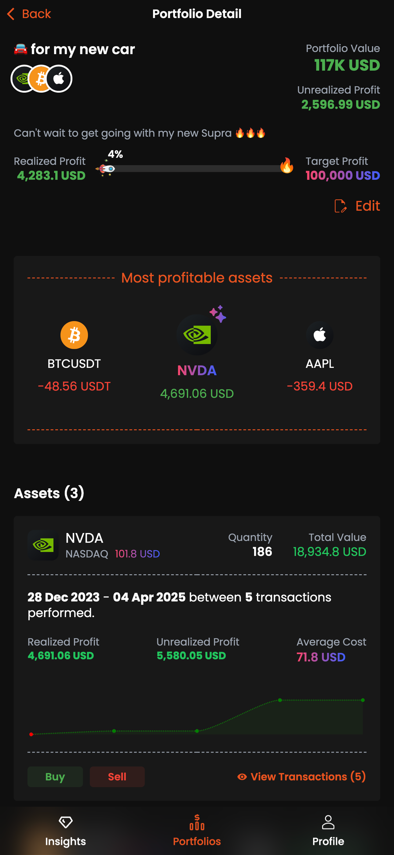 Portfolio Tracker gallery image