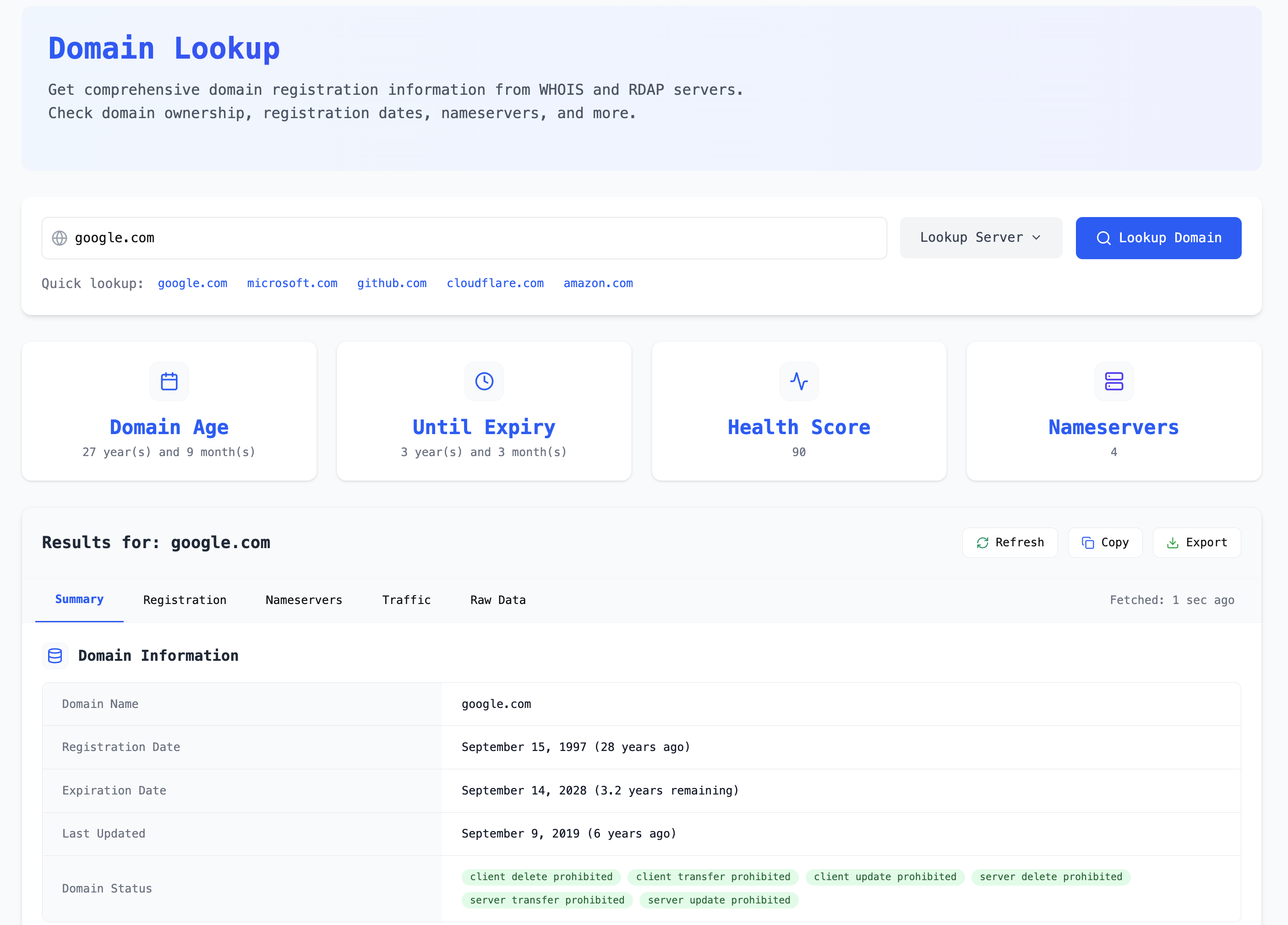 DomainScan AI screenshot 4