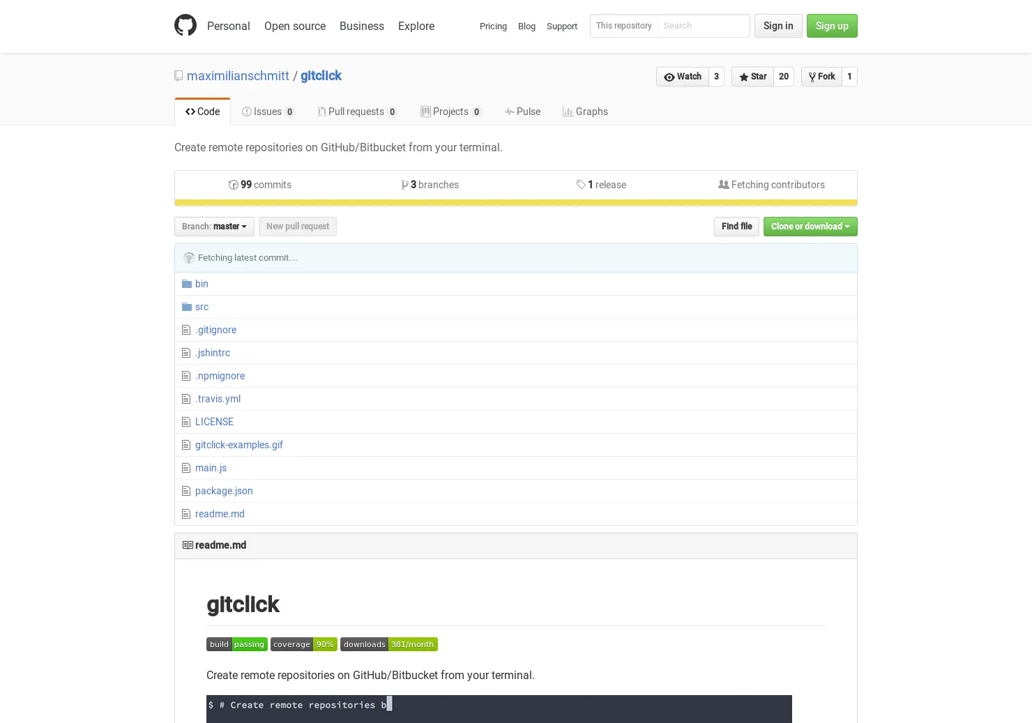 gitclick