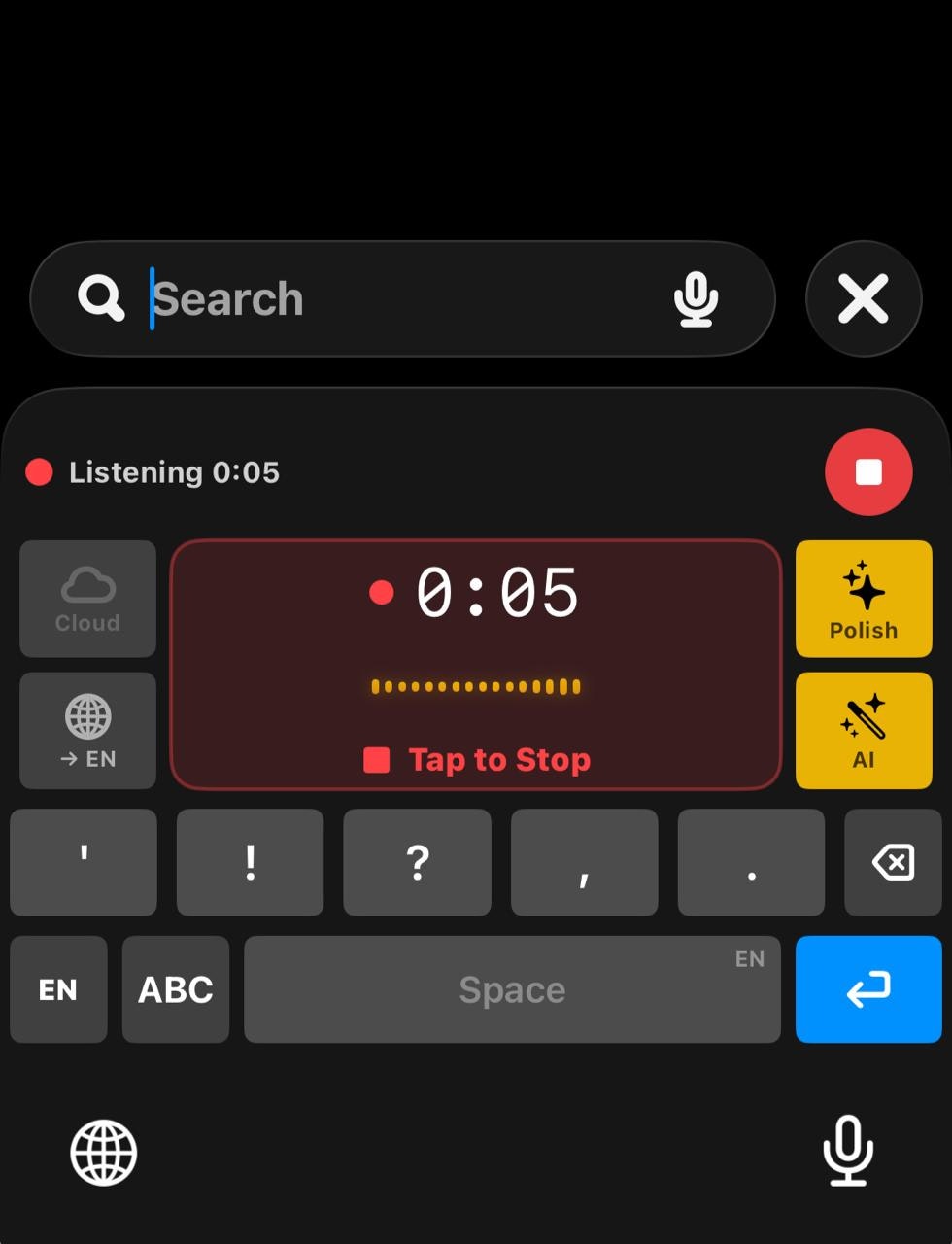 FreeVoice: AI Voice Keyboard gallery image