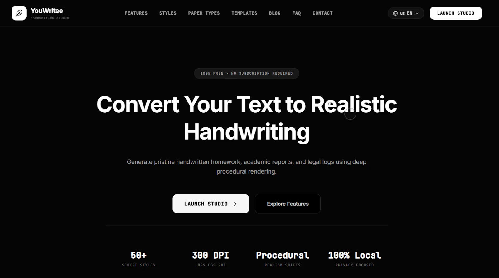 YouWritee screenshot 1