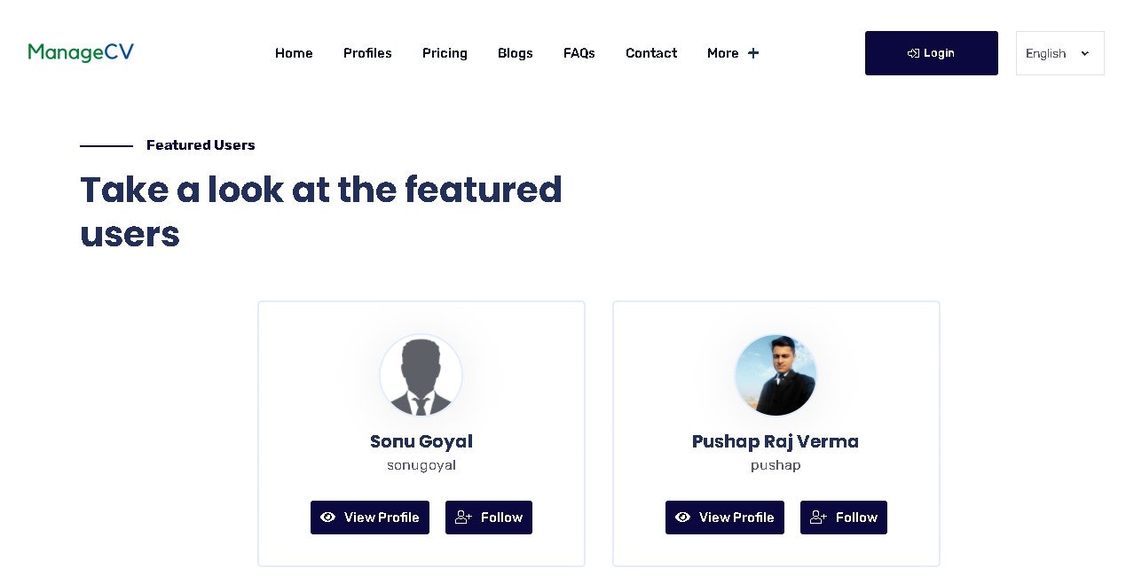 ManageCV gallery image