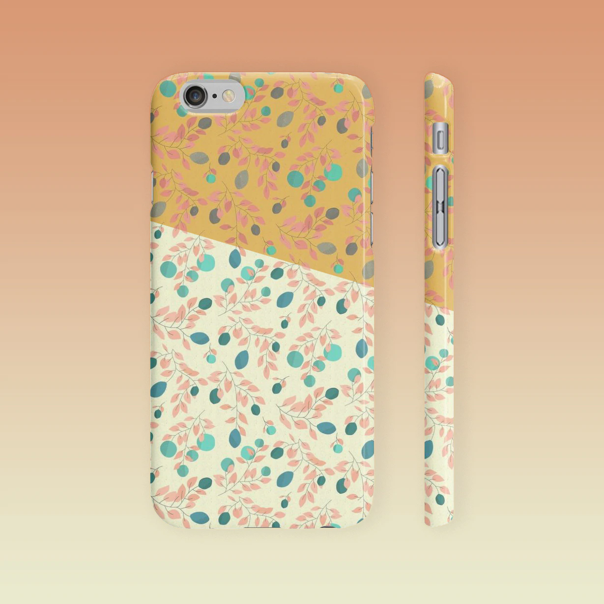 Orange And Lemon Pattern Phone Case