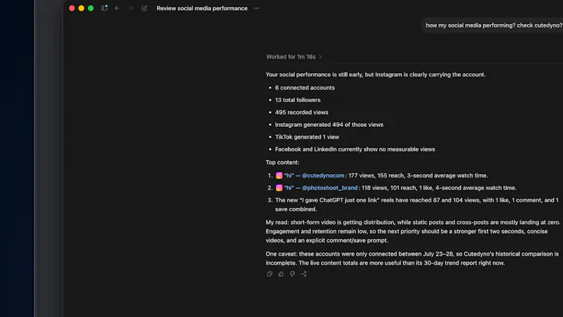 Agentic Social Media Management screenshot 6