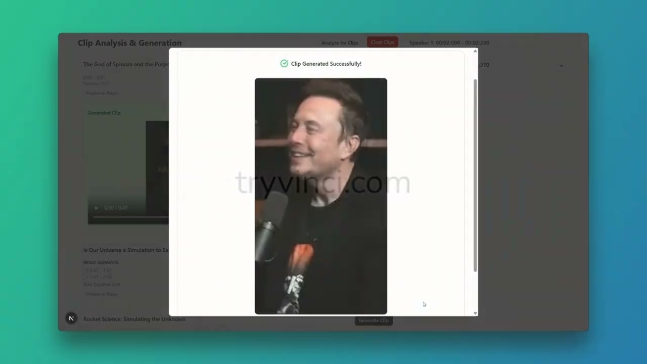 Clips - Open Source AI Clipping Tool gallery image